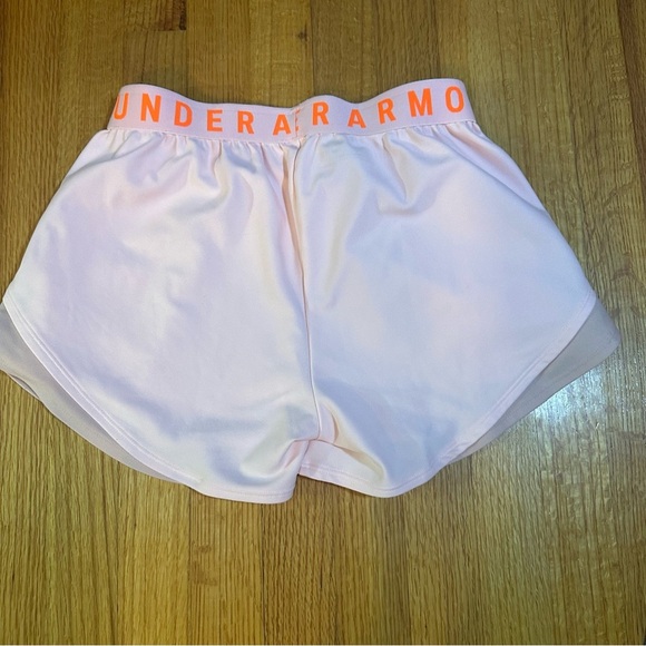 Under Armour Women's Athletic Shorts Light Pink Size S (a3 - Picture 4 of 10